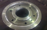 EN JIS ASTM AISI BS DIN は車輪のブランクの部品の粉砕車輪螺旋形リング ギヤ車輪を造りました