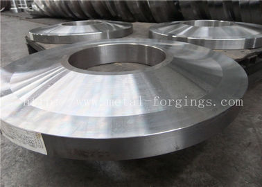 ST52 ST60-2 の炭素鋼はリング フランジの熱処理を造りました